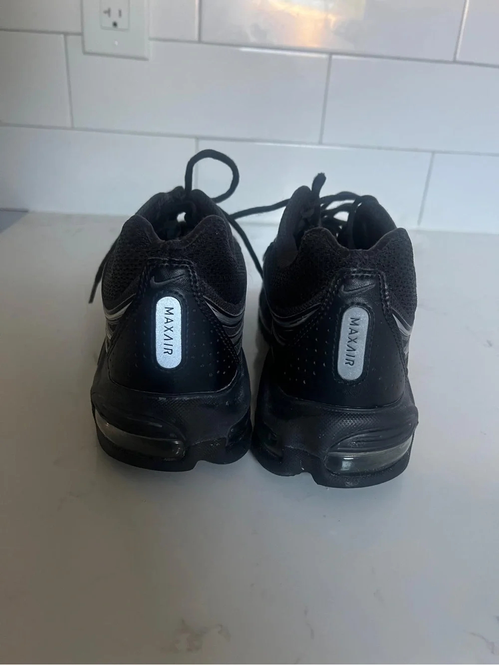 Nike Black & White Air Max Plus TN Runner